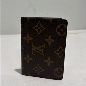 Authentic Louis Vuitton Monogram Canvas Card Holder Wallet with certificate